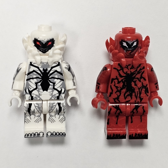 Lot of 5 Lego Compatible Venom, Carnage and Anti-Venom Minifigures - Picture 7 of 8